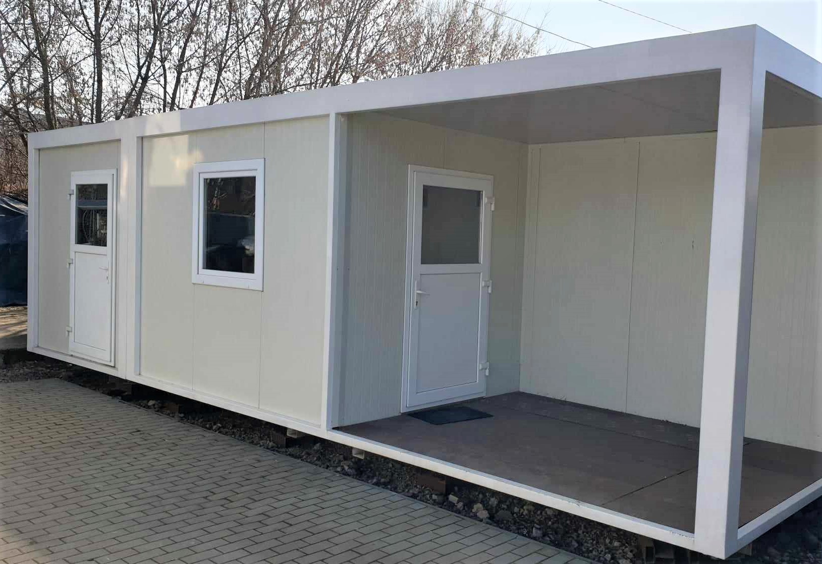 Container birou alb