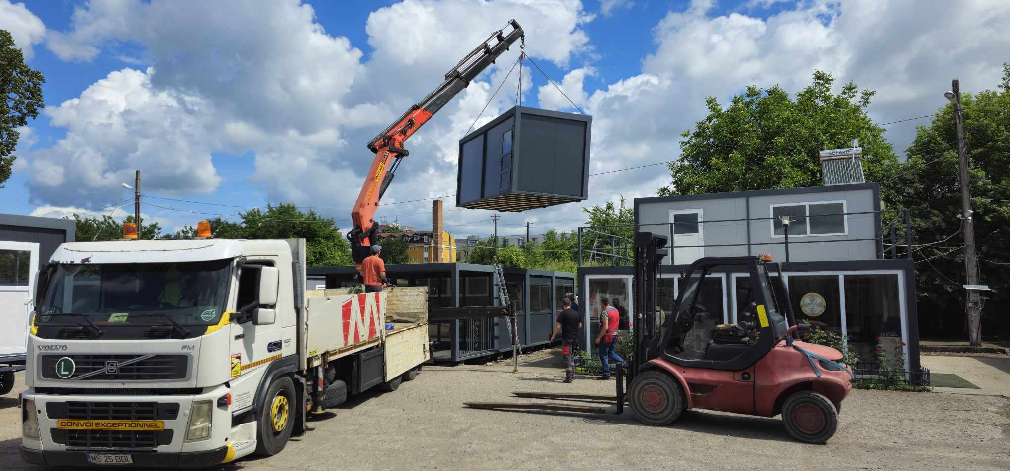 Montare containere modulare